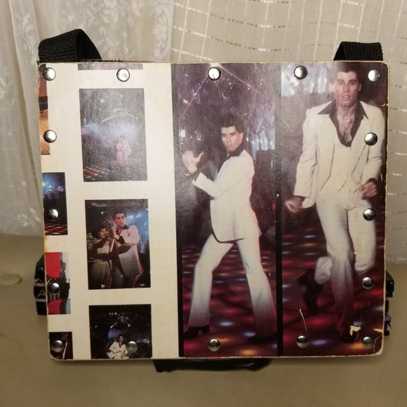 Vintage Handbags - Vintage Saturday night Fever Album cover p…